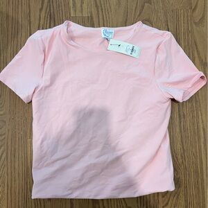 Francesca's Pink Crop Top